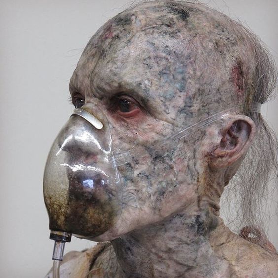 Mutated Patient-Halloween Makeup Illusion