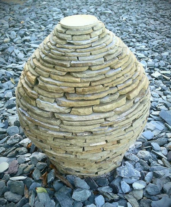 stone beehive illusion