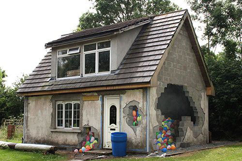 Gumball House Optical Illusion